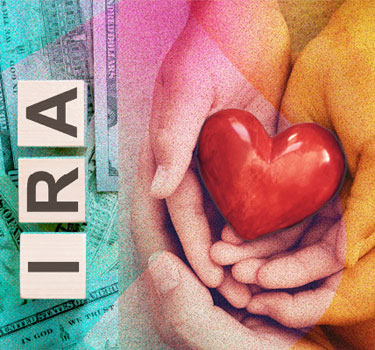 Illustration highlighting Charitable Remainder Trusts (CRT) as a strategic estate planning tool under the SECURE Act