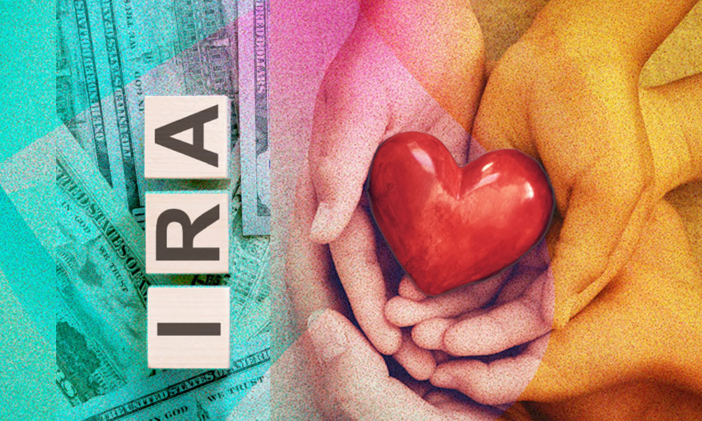 Illustration highlighting Charitable Remainder Trusts (CRT) as a strategic estate planning tool under the SECURE Act